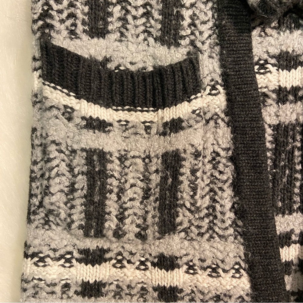 Anthropologie Maeve Freyja Plaid Sweater Coat - Picture 4 of 6
